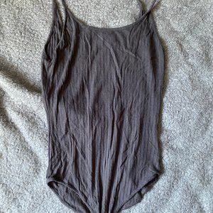 Urban Outfitters Dark Grey Bodysuit